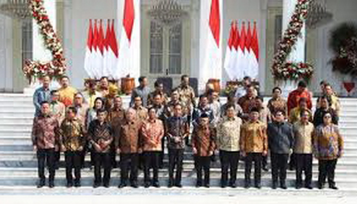 Presiden Jokowi Umumkan Menteri Kabinet Indonesia Maju 