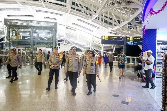 Pasca Libur Nataru Kapolda Bali Cek Bandara I Gusti Ngurah Rai Katabali